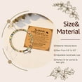 thumbnail image 5 of KLL Thank You Gifts for Women, Get Well Soon Gifts with Positive Affirmations Encouragement Gifts for Friends Mom Loved - Natural King Stone Bracelet Birthday Gifts Thanksgiving Christmas Gifts, 5 of 7
