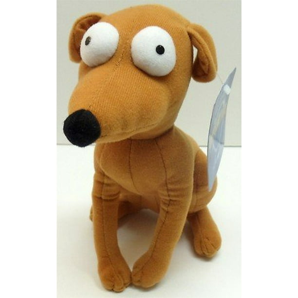 The Simpsons Bart Simpsons Dog 9 Santa S Little Helper Plush Doll Walmart Com Walmart Com