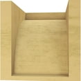 thumbnail image 4 of 7"W x 7"D x 7"H Wide Stockport Rough Cedar Woodgrain TimberThane Corbel, Primed Tan, 4 of 6