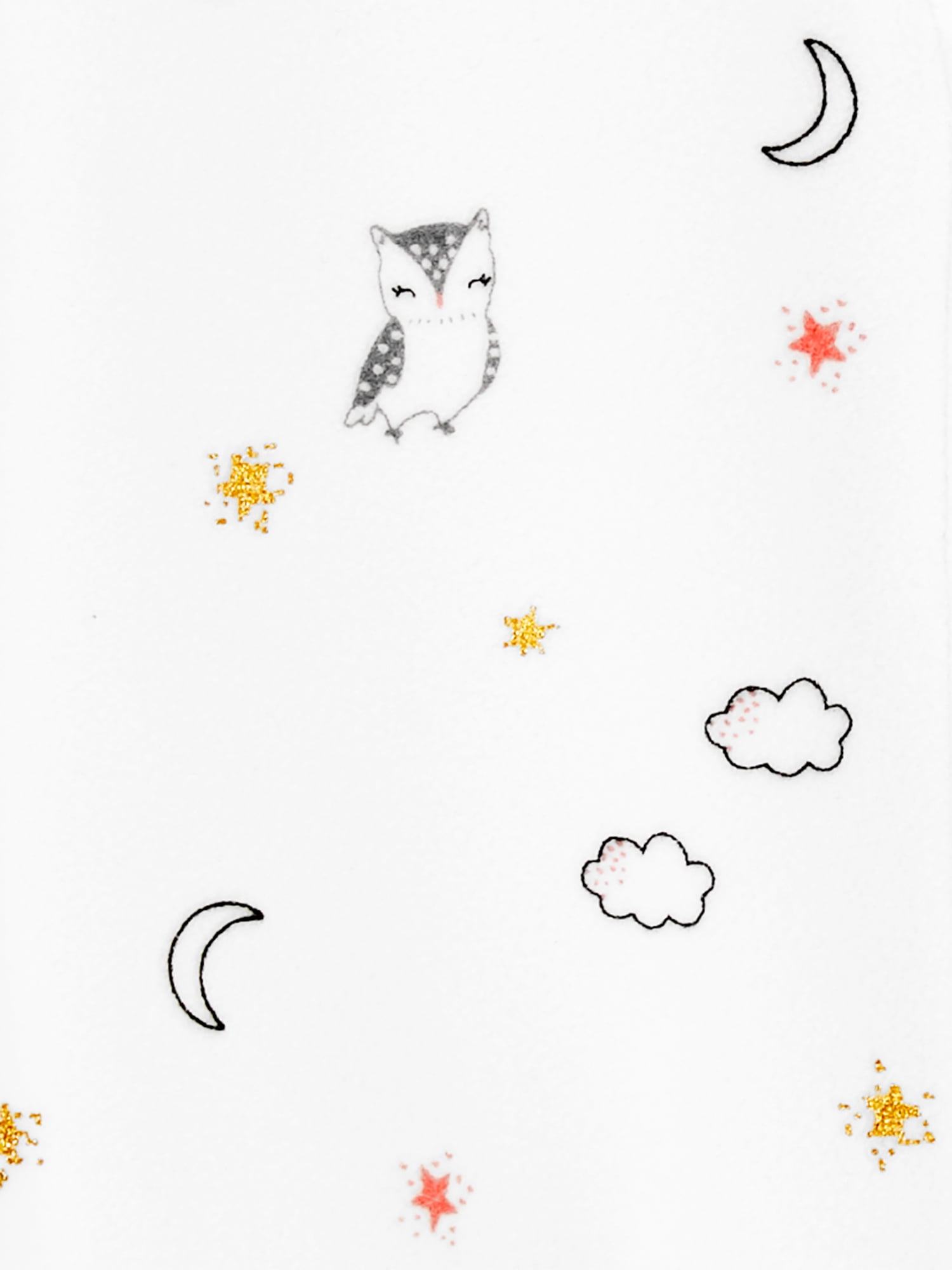 Carter's Child of Mine Baby Girls Owl Sleep N Play