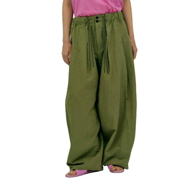 Txlixc Pantalones de piernas anchas para mujeres Txlixc moda