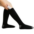 thumbnail image 2 of Calcetines calefactables 3 ajustes de calefacción calcetín térmico invierno cálido calcetines eléctricos de para hombres y mujeres, exterior i Negro Baoblaze calcetines calentadores ajustables, 2 of 8