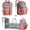 Classic Pinkgray, variant on Diaper Bag Backpack with Changing Station, Large Diaper Bag, Multifunctional Diaper Bag, Baby Bag, Gray