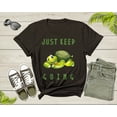 thumbnail image 5 of Just Keep Going Cute Turtle Tortoise Motivational Inspire T-Shirt Tortoise Quote Lover Gift T Shirt for Men Women Kids Boys Girls Tshirt, 5 of 7
