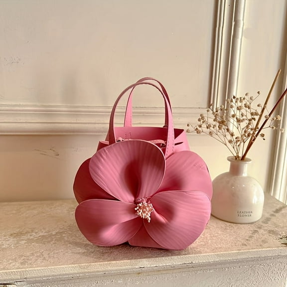 JUYGO Floral Bucket Bag Mini New Chinese Style Bride Basket Bag Ladies Handbag