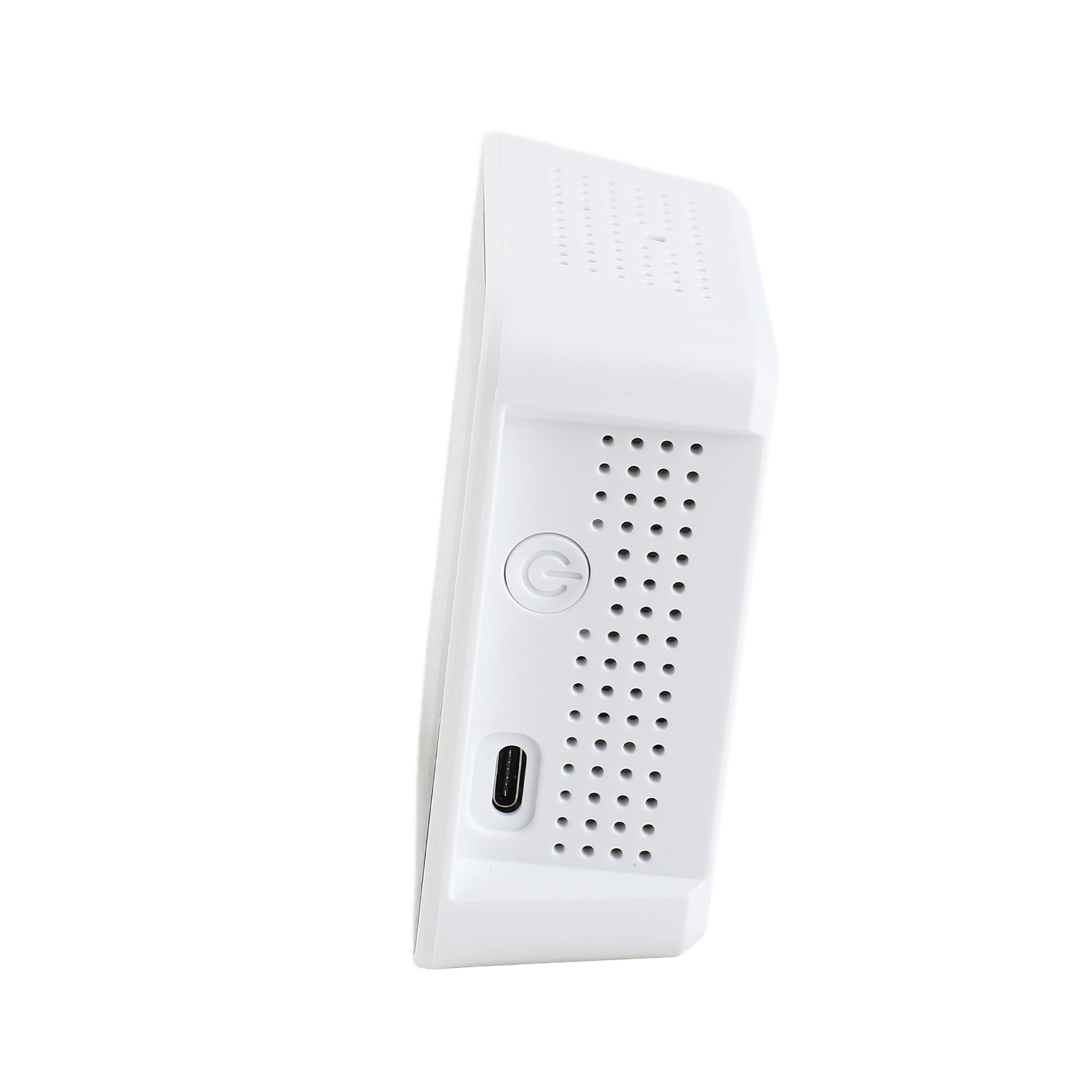9 In 1 Air Quality Tester Clear Display Large Digital Screen With Backlight CO2 PM2.5 Air Detector White