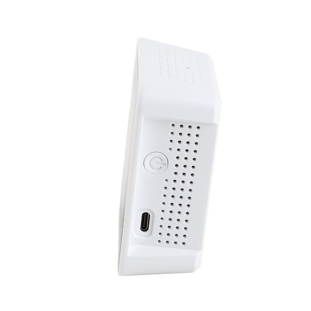 Detector 9 EN 1 Probador de del Aire MaSparente de Pantalla Digital Grande Con Luz de Fondo CO2 PM2.5 Detector de Aire Blanco