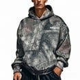 thumbnail image 4 of Luwomo Men's Camo Hoodies Sweatshirt Hunting Shirts Camouflage Long Sleeve Fishing Clothes,Z1 Grey,4XL, 4 of 4