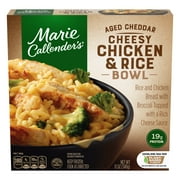 Marie Callender's Aged Cheddar Cheesy Chicken and Rice Bowl, Frozen Meal, 12 oz (frozen)