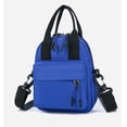 thumbnail image 6 of Xfvqtps Mens and Womens Handbag Small Capacity Adjustable Shoulder Strap Fashion Lightweight Handheld Mini Inclined Shoulder Bag Blue, 6 of 9