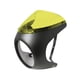 thumbnail image 2 of Pantalla de carenado de faros delanteros Suministros Accesorios Reemplazo de piezas Marco de carrocería de luz Amarillo Negro Mate, 2 of 9