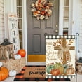 thumbnail image 2 of Fall for Jesus Cross Garden Flag 12.5x18 Inch Double Sided for Outside, Thanksgiving Autumn Pumpkins Outdoor Seasonal Yard Flag Farmhouse Porch Decor 5-12.5, 2 of 6