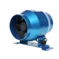 thumbnail image 1 of Speed Control Mixed Flow Inline Fan Circular 4 Inch Pipe High Speed Quiet Exhaust Ventilation Fan Duct Fan ,Durability and Easy Installation, 1 of 2