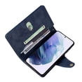 thumbnail image 2 of Case for Samsung Galaxy S21 Plus 5G Magnetic Leather Zipper Wallet Cover Card Holder, 2 of 5
