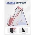 thumbnail image 5 of Sturdum 5.5 lb Lightweight 7-Way Golf Stand Bag for Men & Women, 900D Oxford, Full-Length Dividers, Cooler Pocket, Dual Padded Straps & Stable Base, 5 of 8