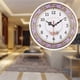 thumbnail image 5 of Reloj de pared de cuarzo súper silencioso de 11 pulgadas, sin tictac, decoración del hogar, morado Púrpura, 5 of 9