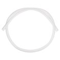 thumbnail image 1 of AURARMLET White Silicone Rubber Cable Protection Sleeve Wire Protector Hose Pipe 2pcs, 1 of 6