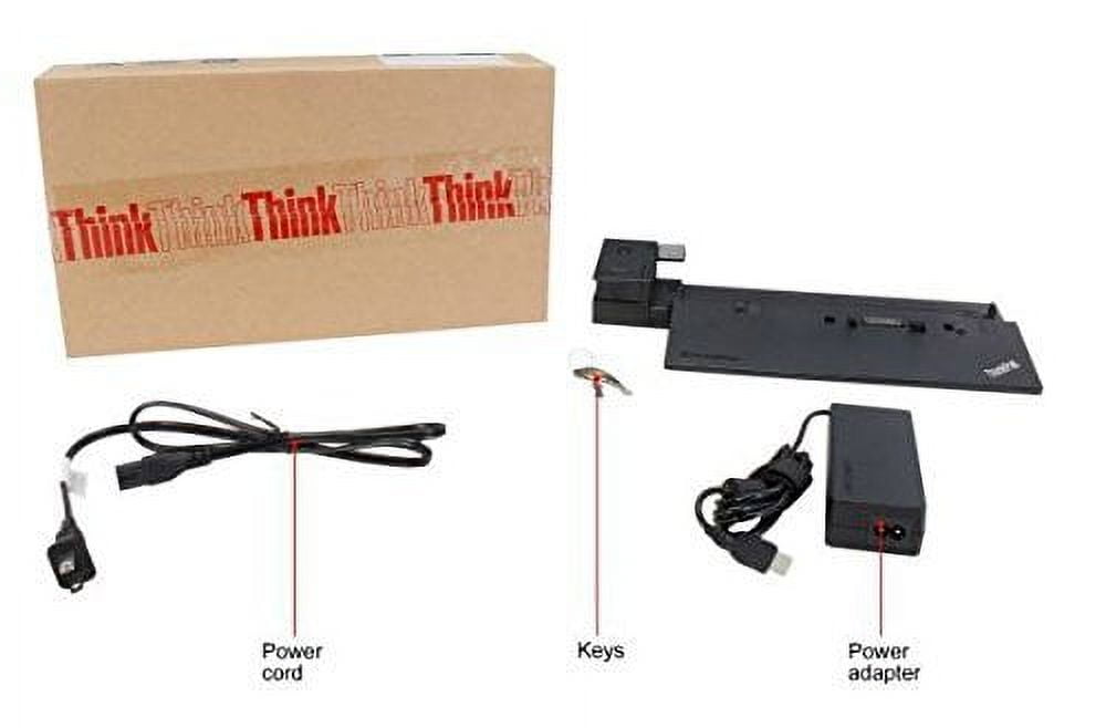 Lenovo Thinkpad Pro Docking Station With 90w AC Adapter (40A10090US ) In The Factory Sealed Lenovo USA Retail Packaging