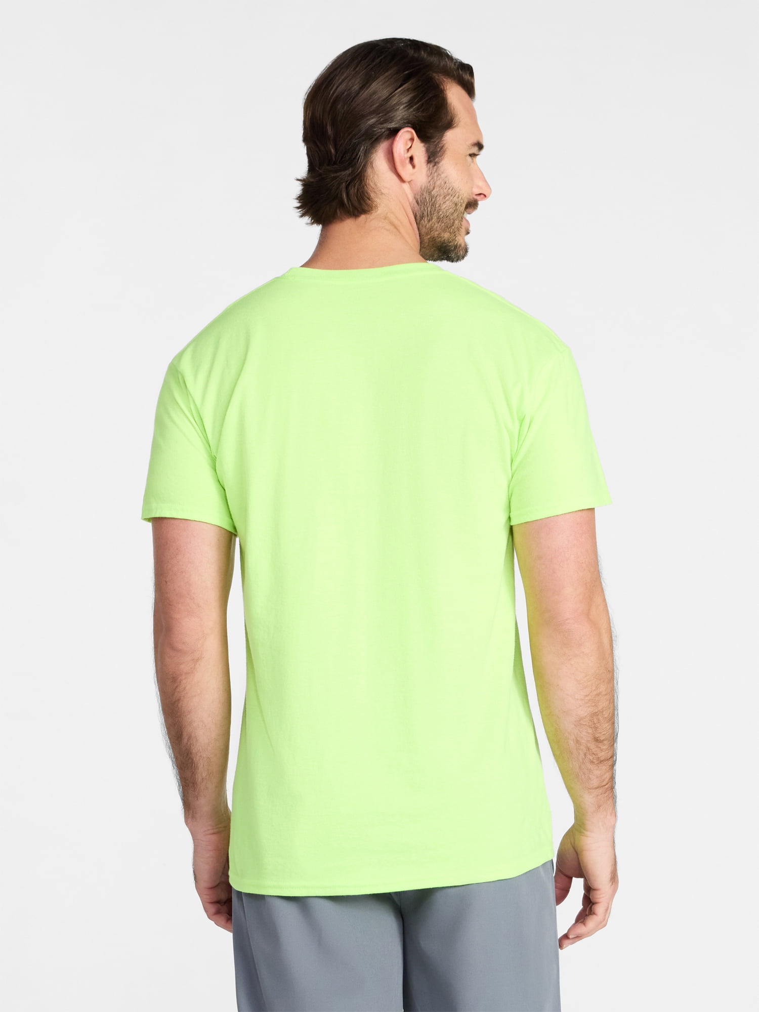 Athletic Works Men's and Big Men's Cotton Active Tee with Short Sleeves, Sizes XS-4XLT