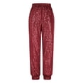 thumbnail image 4 of Summer Pants for Women Casual Cotton Linen Wide Leg Pants Pockets High Waisted Trousers Womens Pants Casual & Wide Leg, 4 of 4