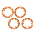 thumbnail image 3 of Aluminum Alloy 1.9in Wheel Outer Rings Rims High Abrasion Resistance CNC Machining RC Wheel Rings Rims 4Pcs 1 10 RC, 3 of 8
