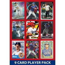 Corey Seager Texas Rangers 9 Card Player Pack 2024 2023 Topps Bowman