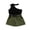 Black Green, variant on Mevireiy 3 Pcs Toddler Baby Girls Outfits Sleeveless Ribbed Knit Halter Tops Shorts Waist Bag