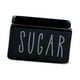 thumbnail image 2 of Porta paquetes de azúcar Contenedor de almacenamiento de bolsas de azúcar Elegante y versátil porta bolsitas de té Negro, 2 of 9