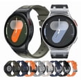 thumbnail image 5 of Correa de Silicona Líquida para Galaxy Watch 7/6/5/4 Fe, Unisex, Deportiva, Resistente al Agua, 5 of 5