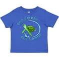 thumbnail image 3 of Inktastic Skip a Straw Save a Turtle with Cute Green Sea Turtle Boys or Girls Toddler T-Shirt, 3 of 5