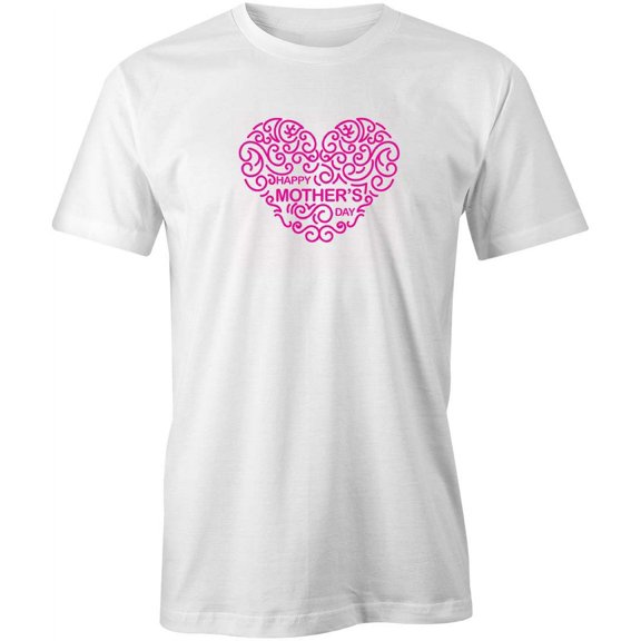 Happy Mother's Day T-Shirt | Loving Mother White Tee Gift