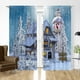 thumbnail image 1 of Cortinas navideñas para ventana, decoración para el hogar, dormitorio, cocina, sala de estar, adornos navideños, regalos de Navidad, Año Nuevo 2024, 1 of 4