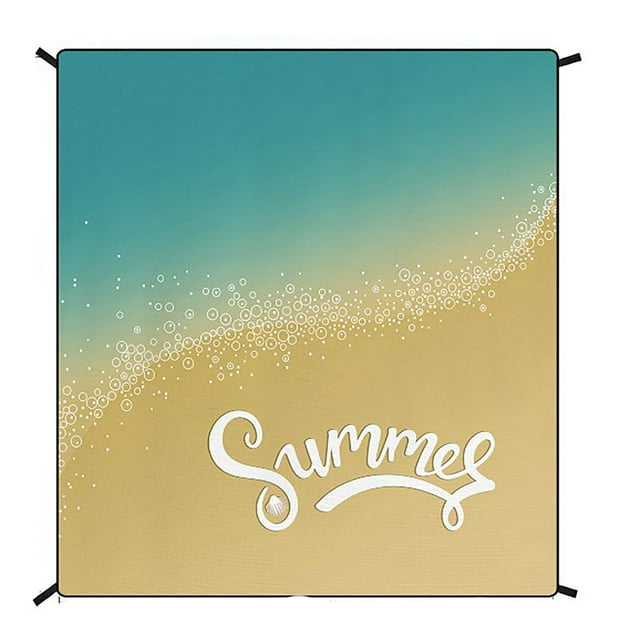 Outdoor Floor Mat Outdoor Portable Floor Mat Extra Large Foldable Printed Picnic Mat Watertight Non-Stick Sand Beach Mat Picnic Mats Outdoor Extra Large,Floor Mats For,Sand Mats for Beach