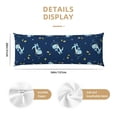 thumbnail image 3 of Fotbe Space Dinosaur Funda para Almohada Corporal con Diseño, Funda de Microfibra Ultrasuave de 20x54 Pulgadas, Ropa de Cama Elegante, 3 of 7