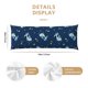 thumbnail image 3 of Fotbe Space Dinosaur Funda para Almohada Corporal con Diseño, Funda de Microfibra Ultrasuave de 20x54 Pulgadas, Ropa de Cama Elegante, 3 of 7