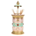 thumbnail image 1 of Dekaim Toothpick Holder, Home Kitchen Hotel Rotating Press Toothpick Holder Box Dispenser Organizer Container Decoration(Toothpick Holder), 1 of 7
