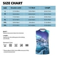 thumbnail image 4 of Disketp Night At Lake Aurora 1 Sleeveless Tshirts for Men, Muscle Shirts for Men Dry Fit Tank Top-Medium, 4 of 5