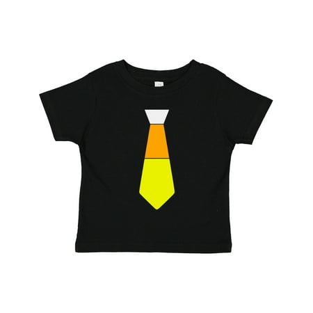 

Inktastic Halloween Candy Corn Tie Gift Toddler Boy or Toddler Girl T-Shirt