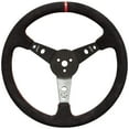 thumbnail image 1 of Longacre 52-56797 Pro Alum. Racing Wheel, Suede Rim, 15" Blk, 1 of 1