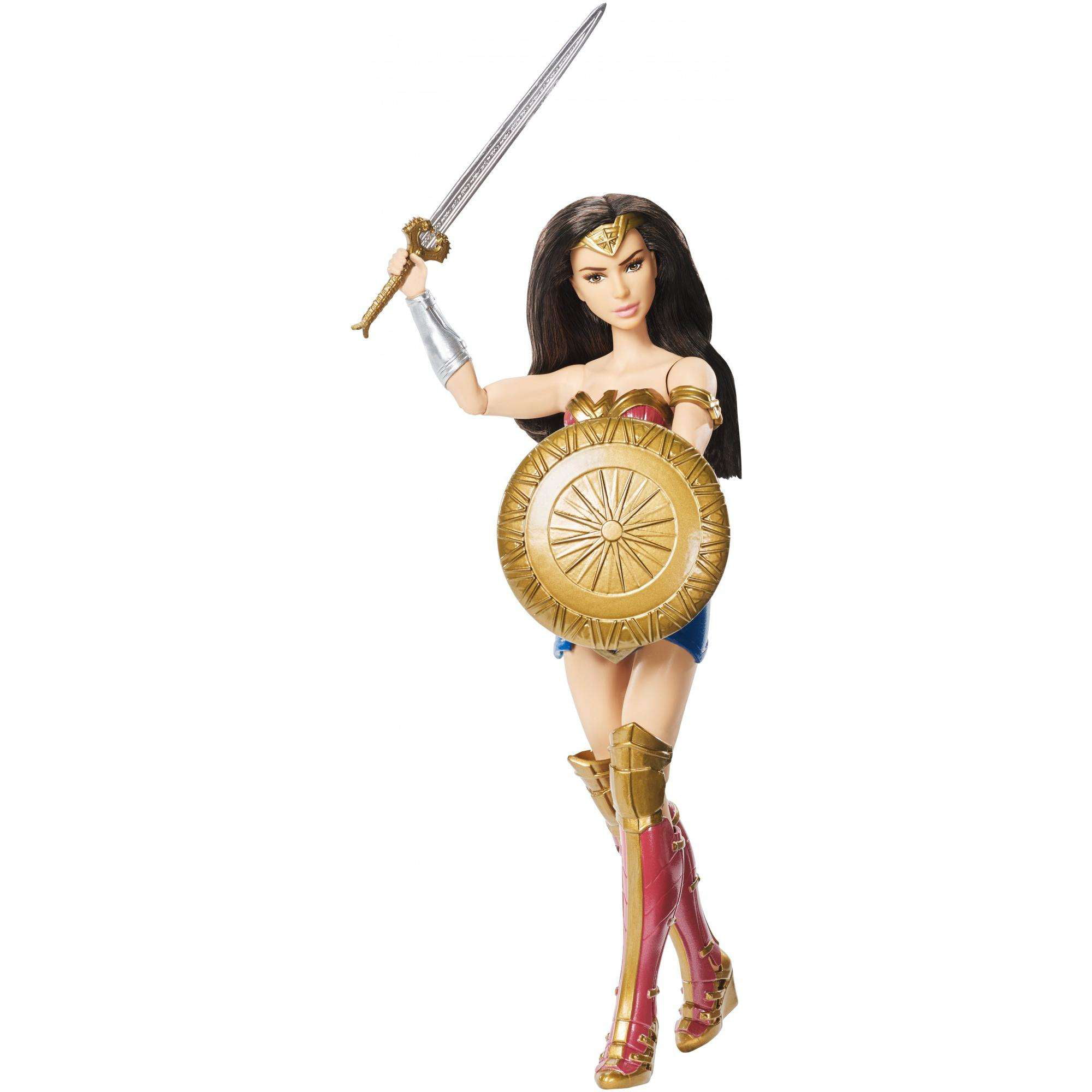 Wonder Woman Shield Block Doll Figure 12 Inches Mattel for Girls for sale online 