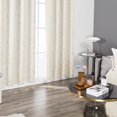 thumbnail image 2 of Deconovo Constellation Pattern Foil Printed Blackout Curtains, Light Blocking Curtains for Kid's Room (52 x 63 Inch, Light Beige, 2 Panels), 2 of 7