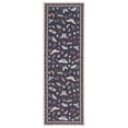 thumbnail image 4 of GlowSol  2x6 Charming Botanical Butterfly & Insect Washable Area Rug, Non-Slip Low-Pile Stain Resistant Floor Carpet for Living Room Bedroom Nursery Home Decor, Black, 4 of 9
