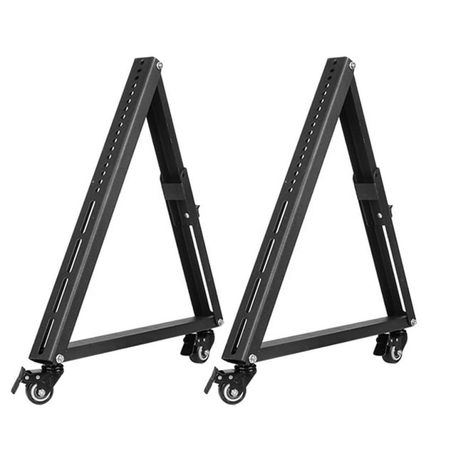 GOOHOCHY 1 juego de base de soporte universal para TV de suelo, soporte para TV móvil
