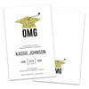Personalized OMG Graduation Party Invitation