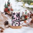 thumbnail image 5 of Psychedelic Oil Paint Pattern Flameless LED Candle Set with Remote, Battery Operated Color Changing Pillar Candles, Set of 2, 5 of 7