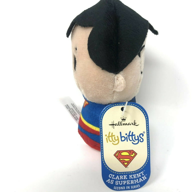Hallmark itty bittys Superman Clark Kent Stuffed Animal