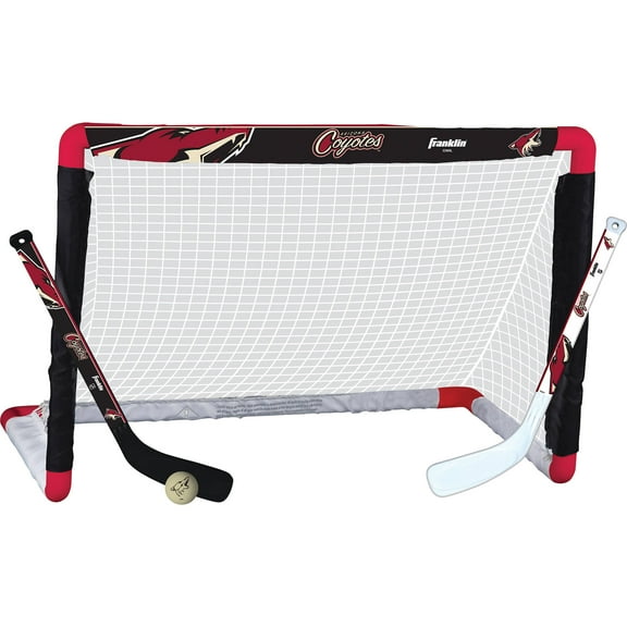 Franklin Sports NHL Phoenix Coyotes Mini Hockey Set