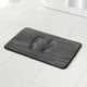 thumbnail image 4 of Alfombrilla de baño antideslizante, extra suave y absorbente, lavable a máquina, alfombra de espuma viscoelástica para baño/cocina, 43 x 61 cm, gris oscuro, 4 of 5