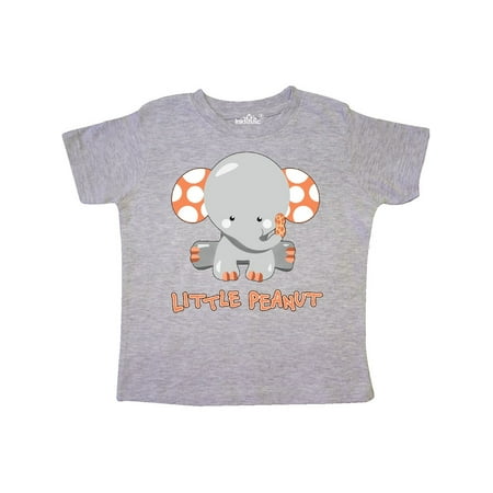 

Inktastic Little Peanut cute baby elephant Gift Toddler Boy or Toddler Girl T-Shirt