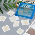 thumbnail image 3 of 9Pcs 1.6x1.6 Inch Chalice Well Metal Stickers Religion Theme Decorate Sticker Self Adhesive Golden Stickers Geometric Sticker for Scrapbooking DIY Resin Crafts Phone & Water Bottle Decoration DIY, 3 of 9